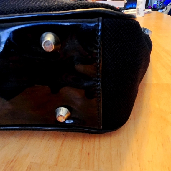 Versace Parfum Patent Leather and Mesh tote - Picture 6 of 14